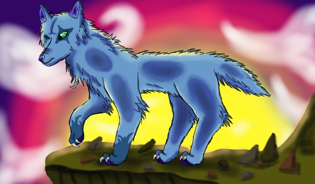 Untitled Blue Wolf Untitled Blue Wolf