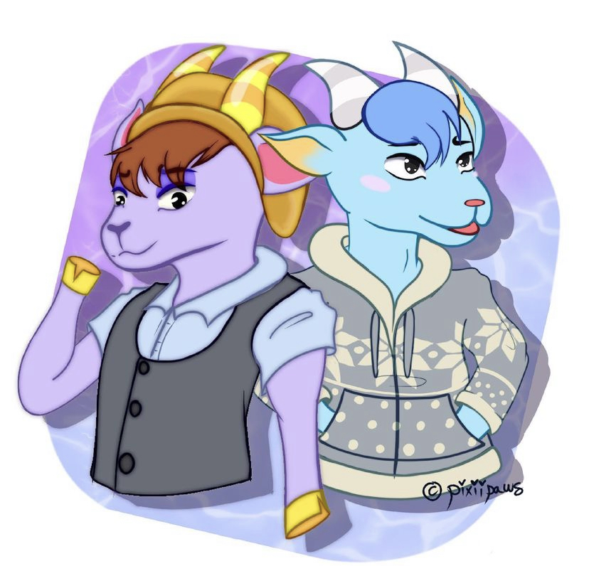 Kidd and Sherb (ACNH) Kidd and Sherb
