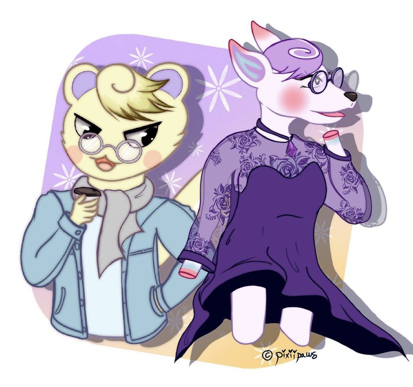 Marshal and Diana (ACNH) Marshal and Diana